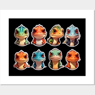 cute dinosaurs Posters and Art